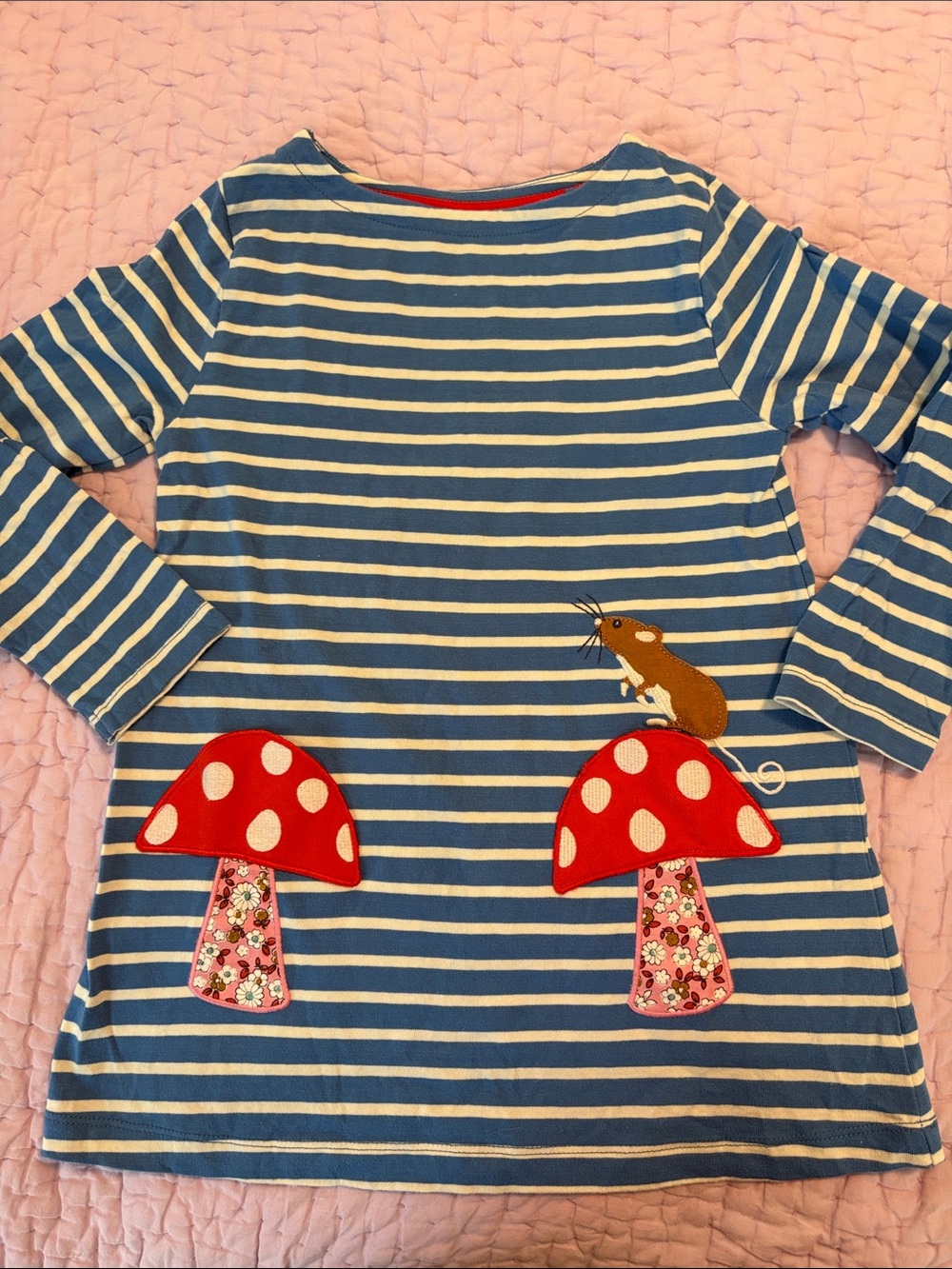 Mini Boden Mouse 🍄 mushroom dress